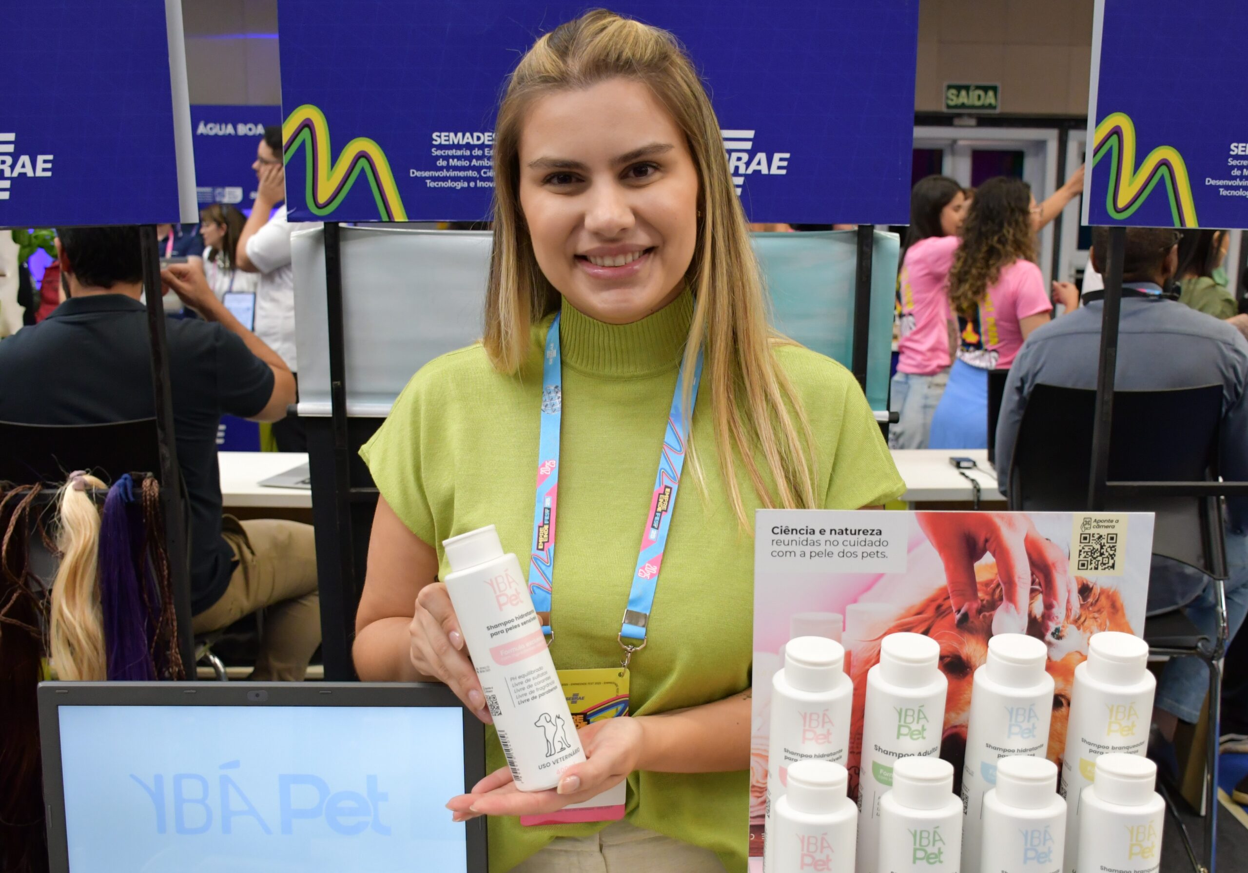 Ybá Cosméticos lança linha pet e apresenta expansão no EmpreendFest do Sebrae/MS