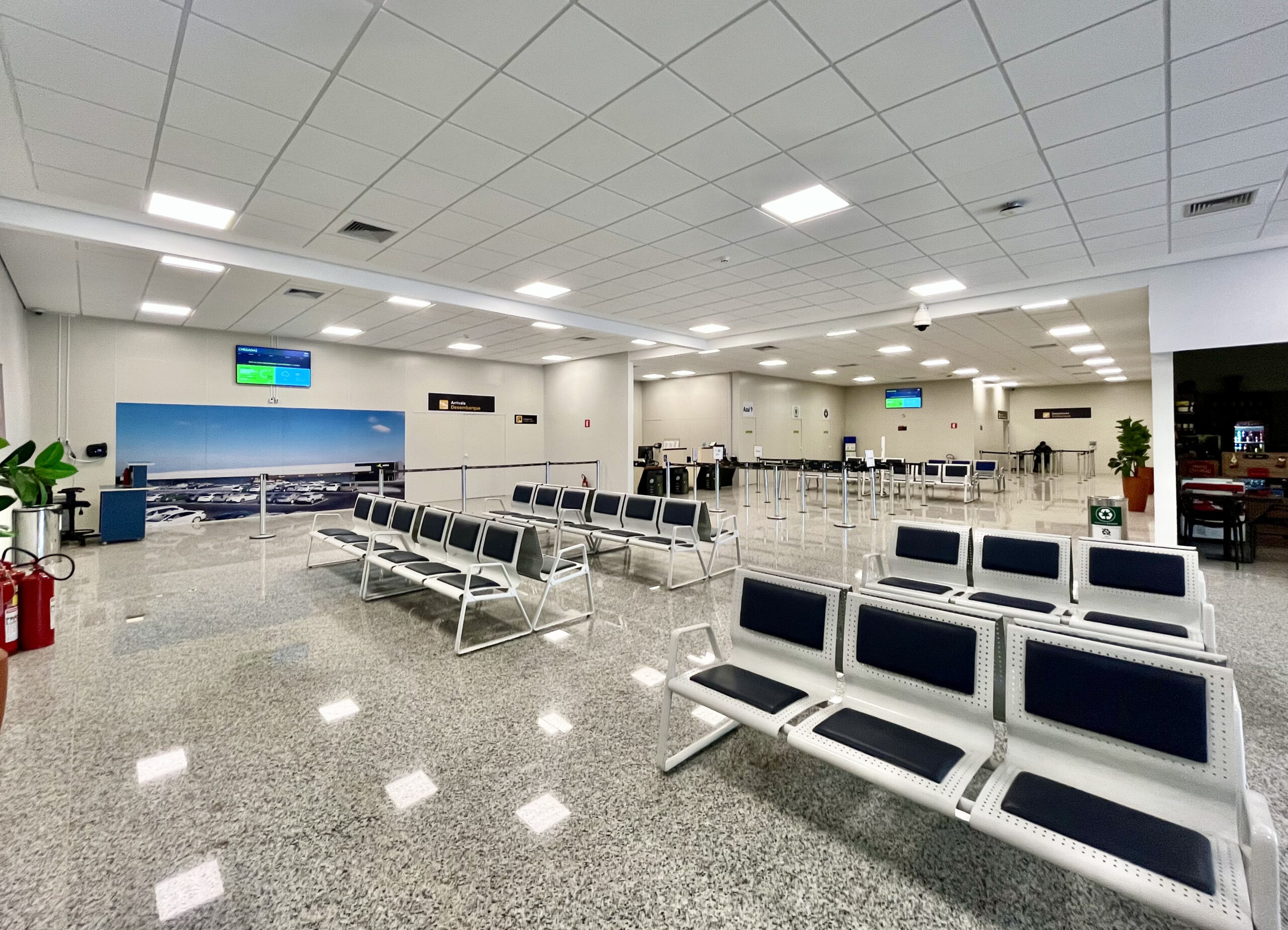 Aena inaugura primeira etapa de ampliação do terminal de passageiros do Aeroporto de Ponta Porã