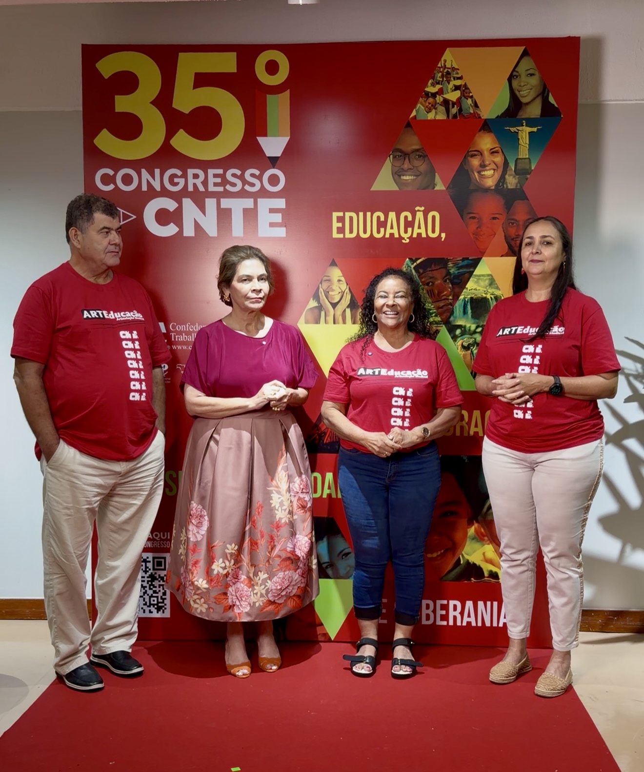 Eleição de Fátima Silva para a presidência da CNTE é motivo de orgulho para a Fetems