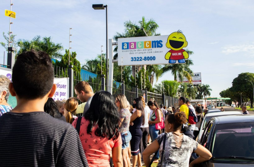 AACC/MS realiza Outlet Solidário com venda de celulares e produtos a preços especiais em Campo Grande