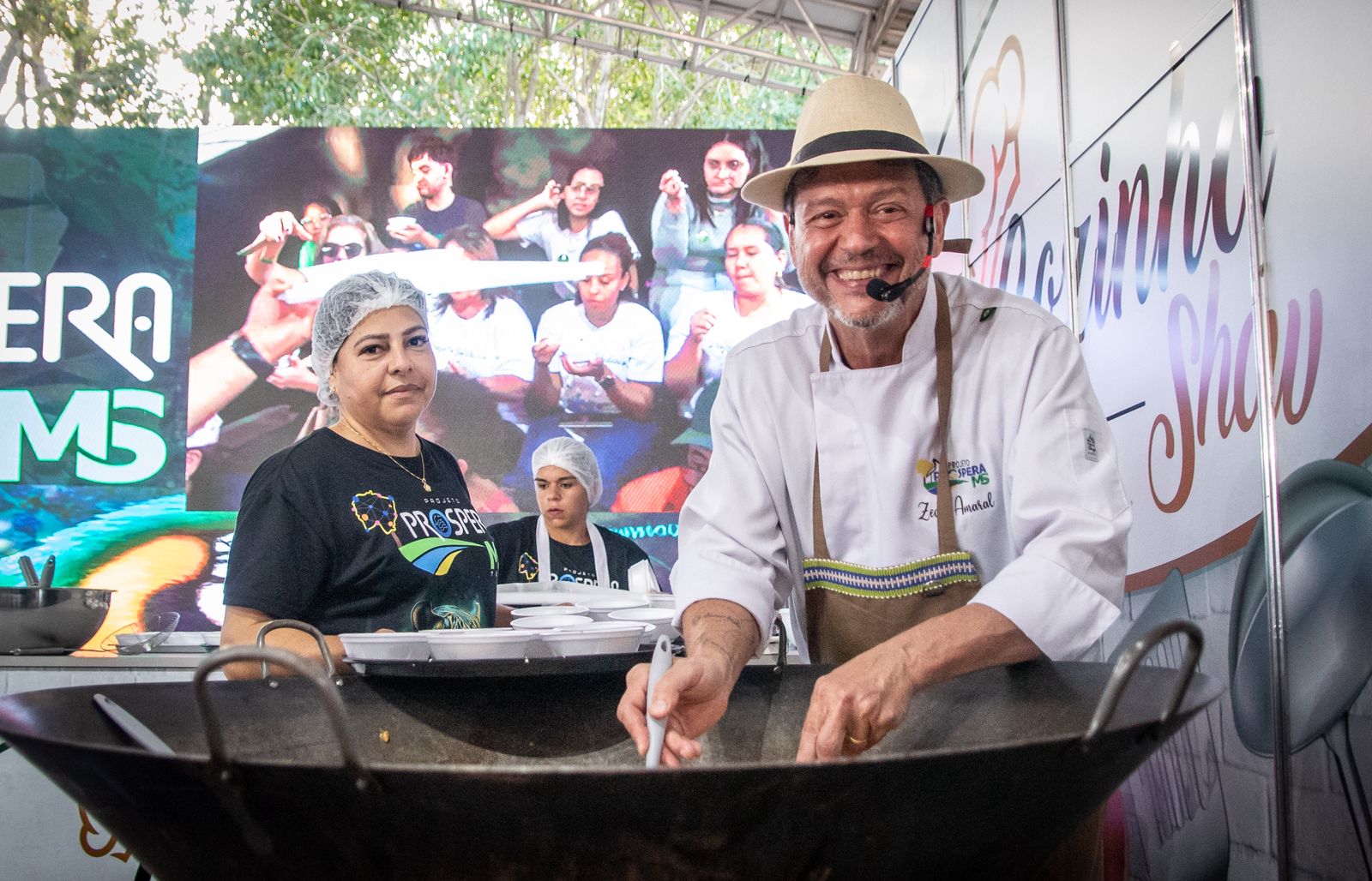 Cozinha Show do Prospera MS celebra sabores, afetos e a força da agricultura familiar em Campo Grande