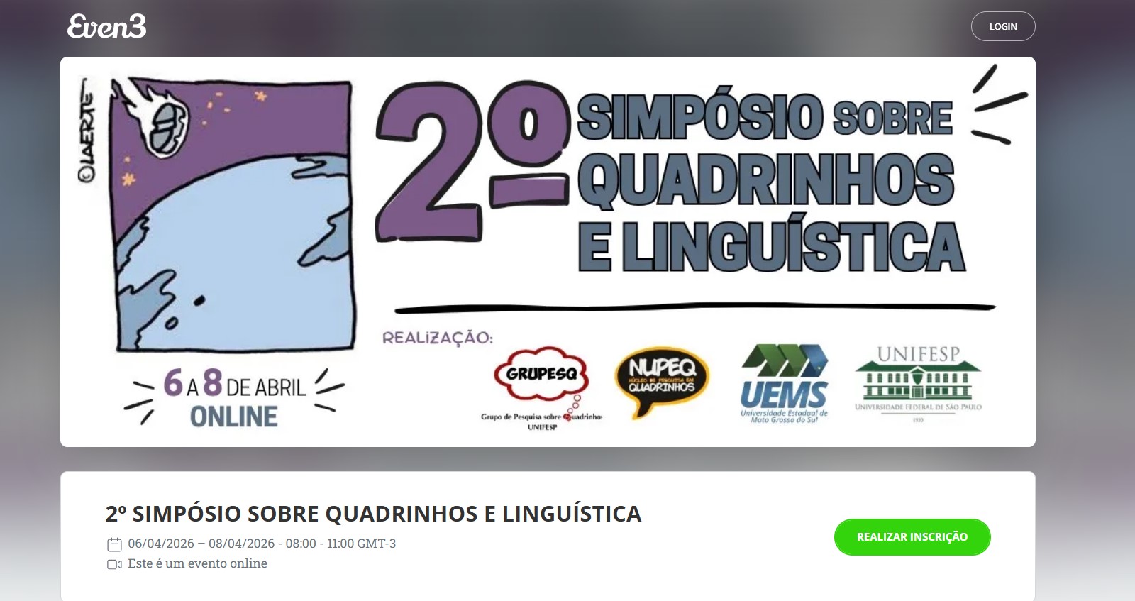 Simpósio reúne pesquisadores para analisar mesma tira de Laerte sob diferentes teorias da Linguística