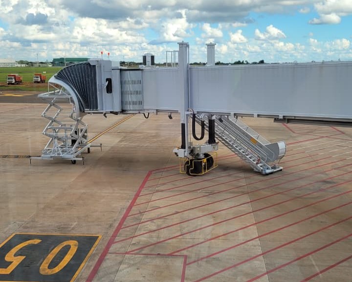 Aeroporto de Campo Grande inaugura fingers e amplia capacidade em 75%