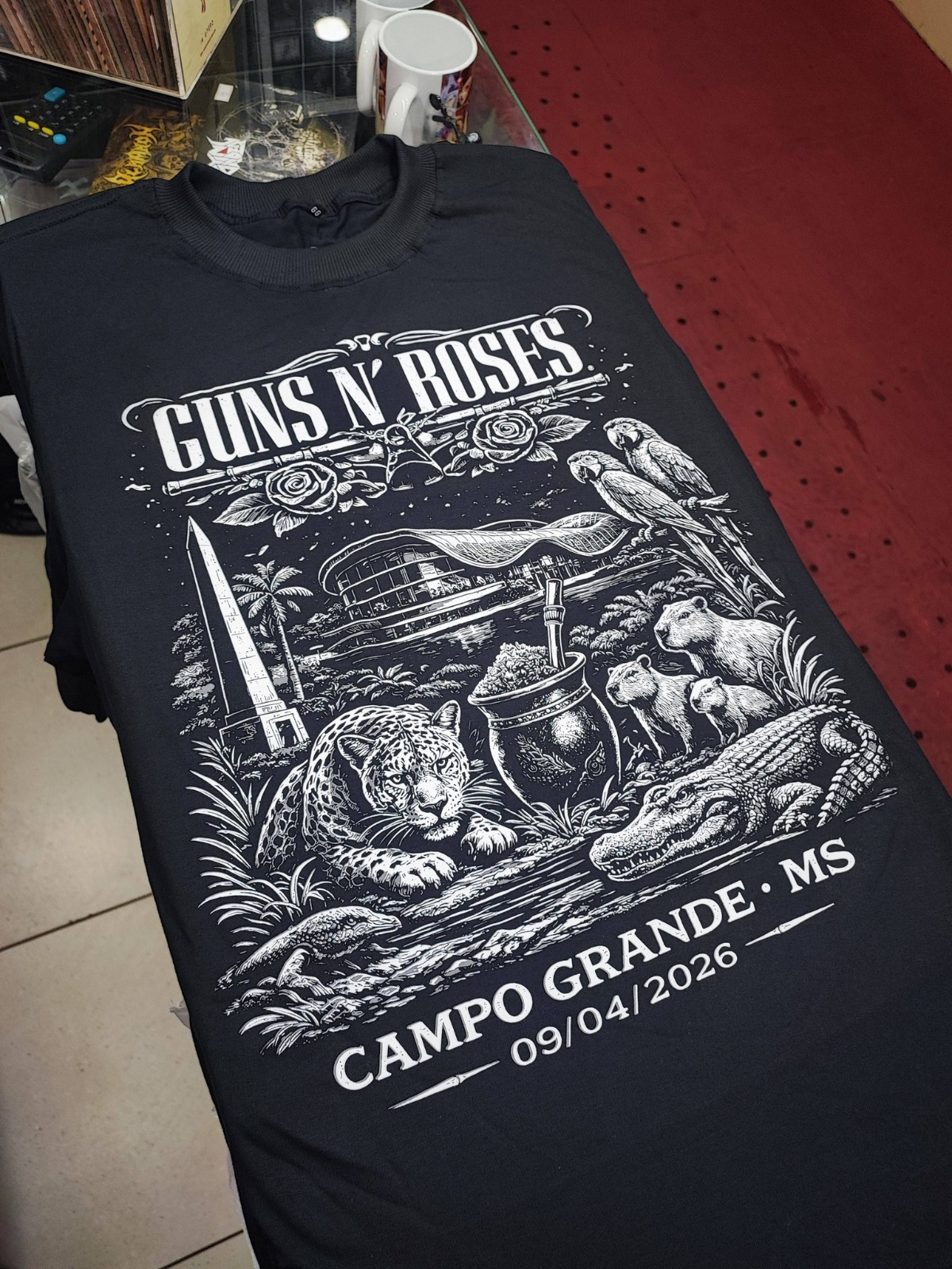 Show do Guns N’ Roses impulsiona pequenos negócios e movimenta economia local