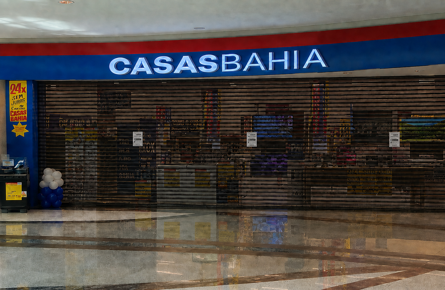 Casas Bahia fecha sete lojas em MS e atinge cerca de 130 trabalhadores